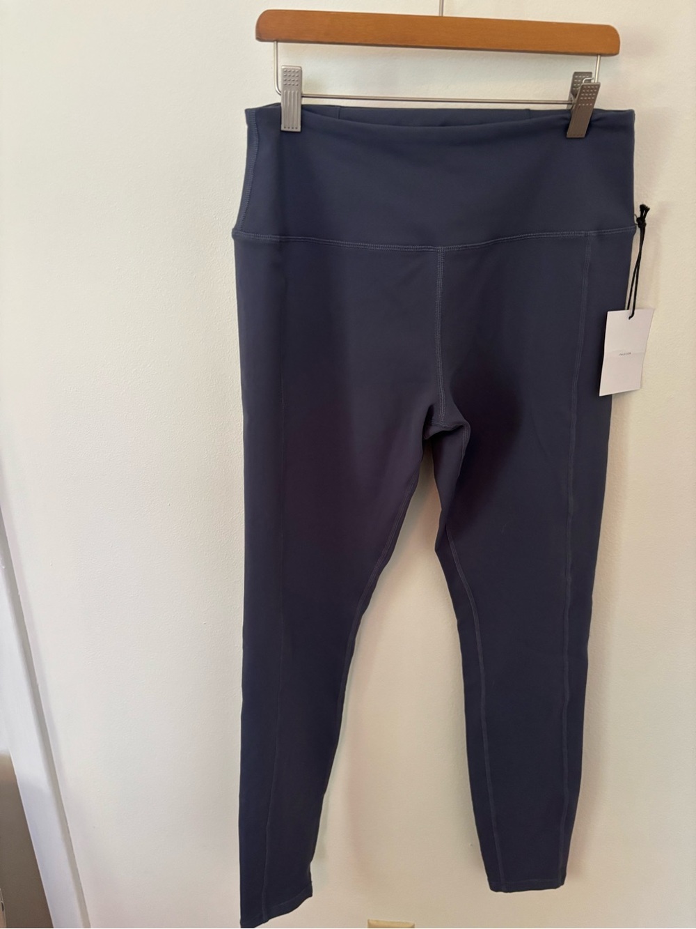 High-Waist Heather Blue Leggings